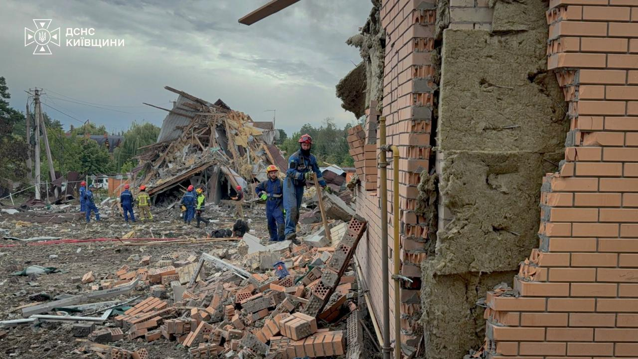 На Київщині День жалоби за загиблими внаслідок російського удару 24 липня 2026 року 