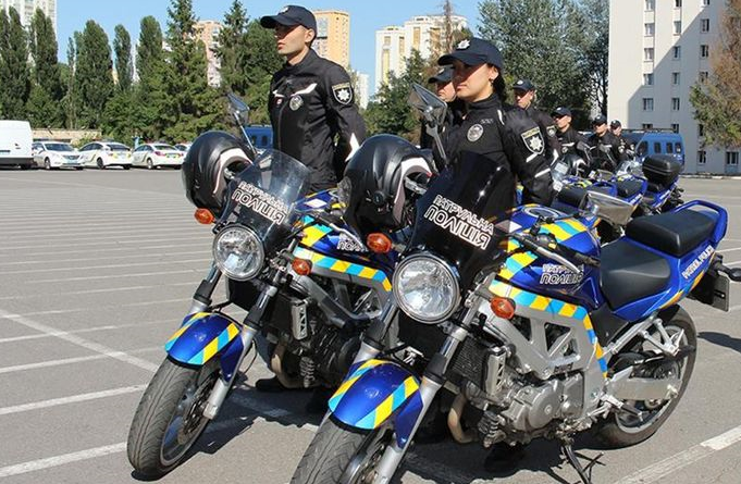 У Києві з’являться патрульні на мотоциклах