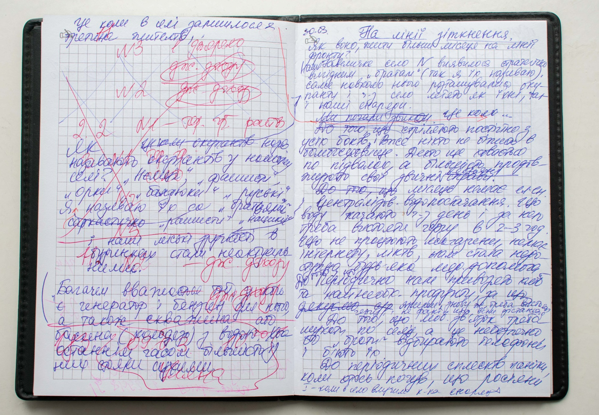 Мешканка Херсонщини передала київському музею "щоденник окупації"