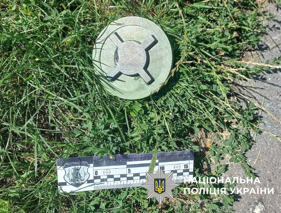 На дитмайданчику у Святошинському районі Києва знайшли міну — це виявився 3D-макет: фото