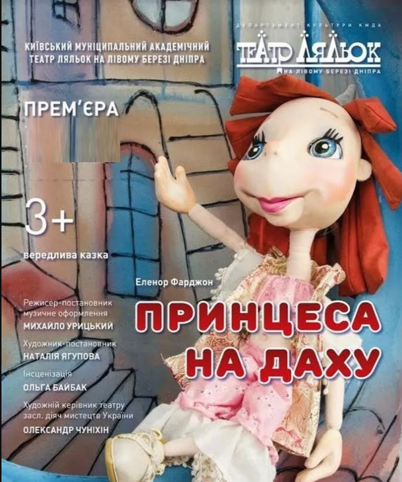 Лялькова вистава "Принцеса на даху"