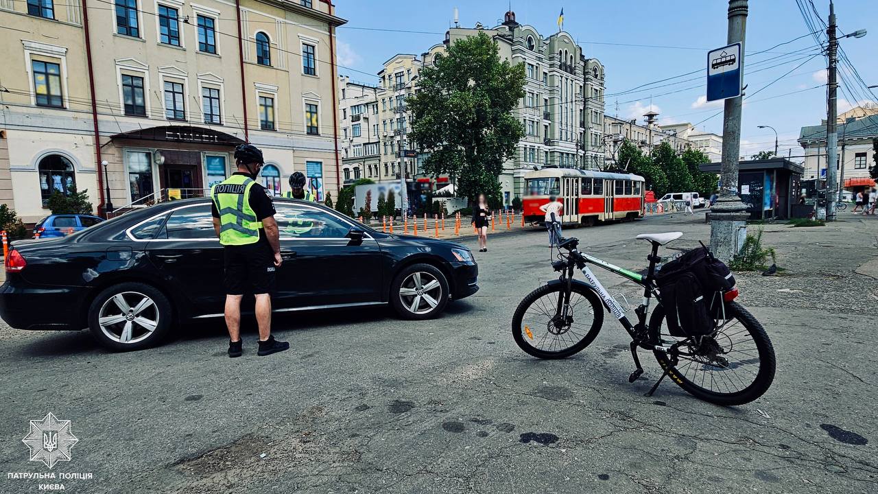 Велопатрульні поліцейські Києва