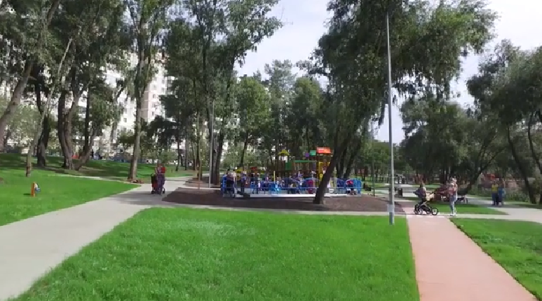 Как будет выглядеть новый парк на Троещине (видео)