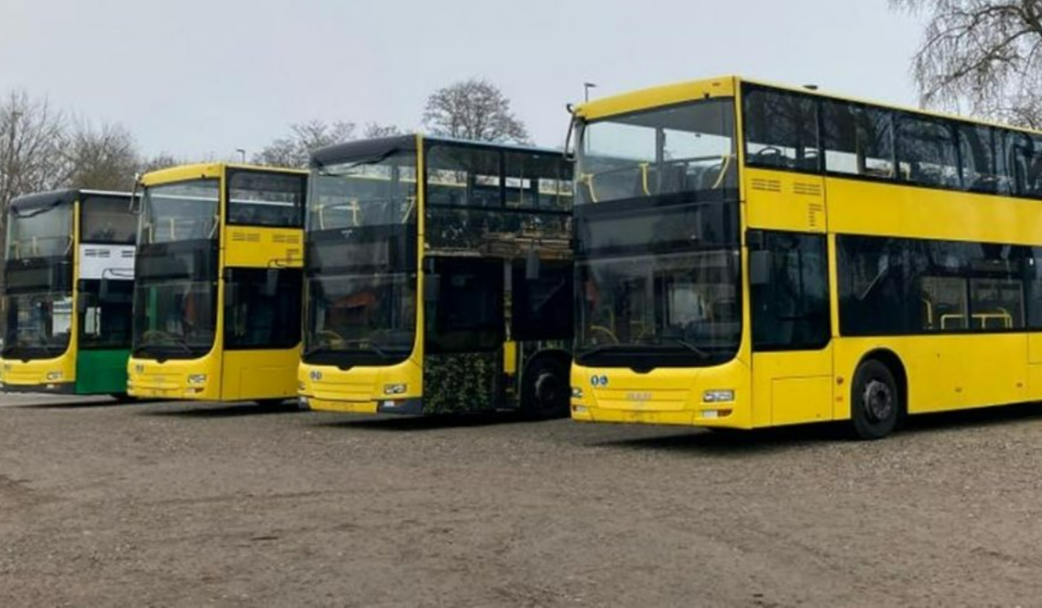 Двоповерхові автобуси, які передали Києву, не планують виводити на маршрути