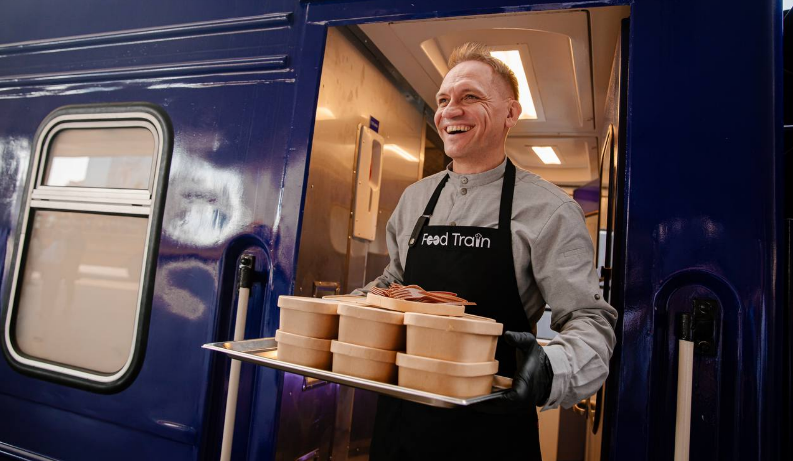 Food Train: Укрзалізниця створила перший у світі автономний поїзд-кухню