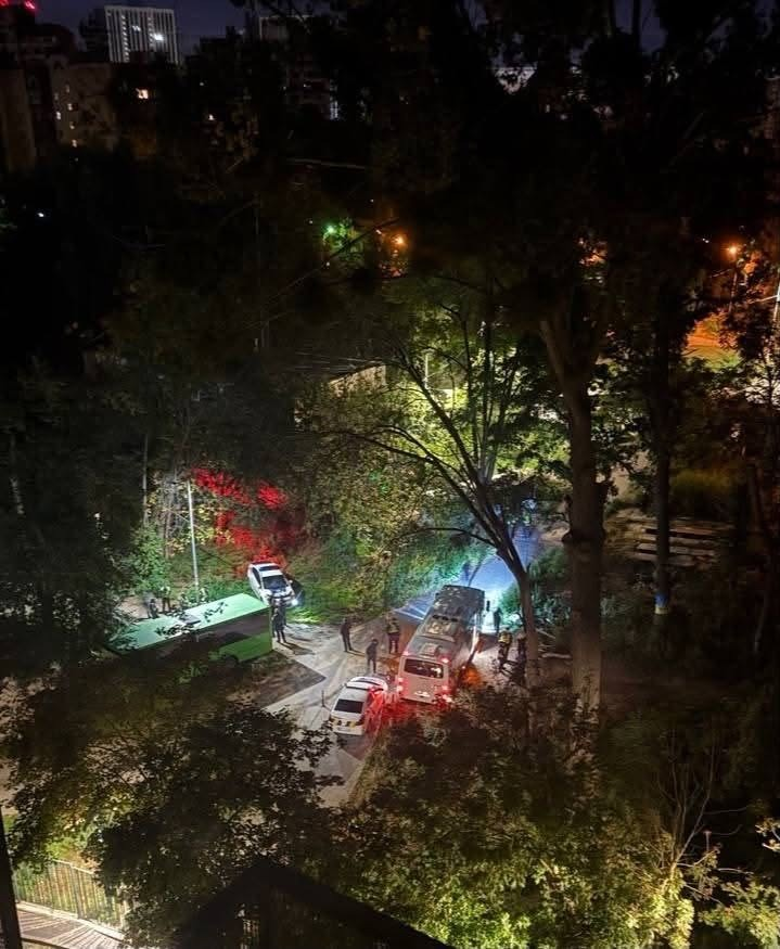 Автозаки і загони поліції: незаконна вирубка на Теремках у Києві триває
