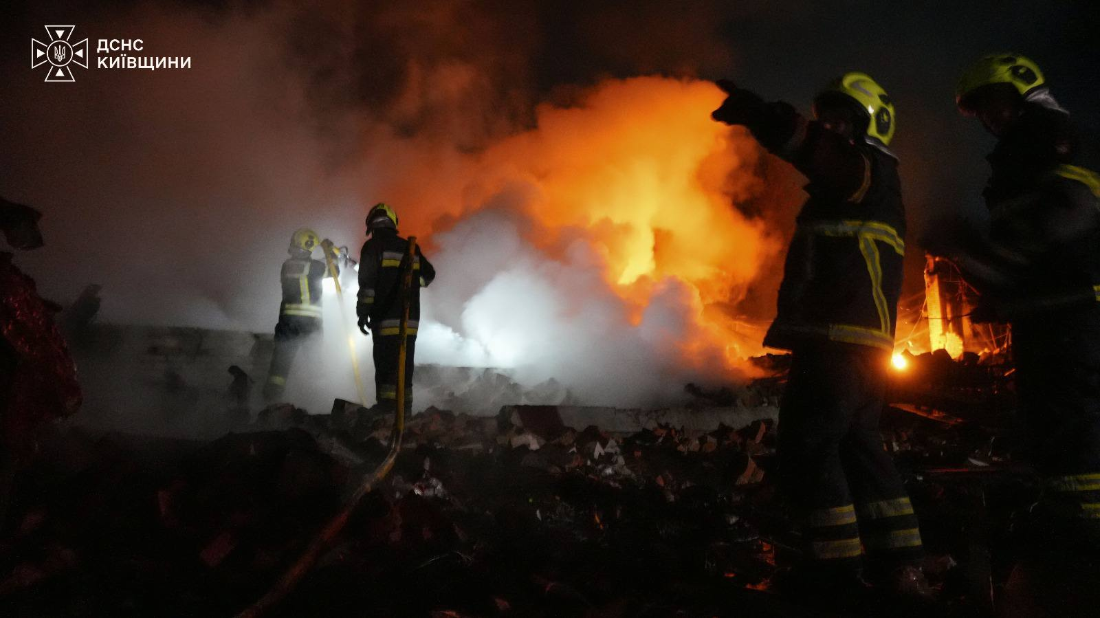 Три райони Київщини постраждали під час дронової атаки: фото та подробиці