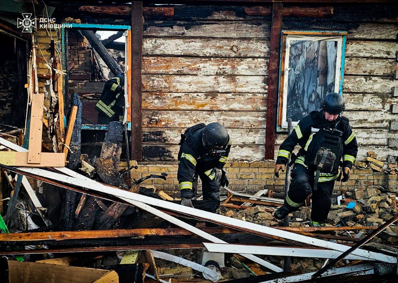 На Київщині четверо загиблих внаслідок масованої атаки 22 жовтня 2025 року: що відомо