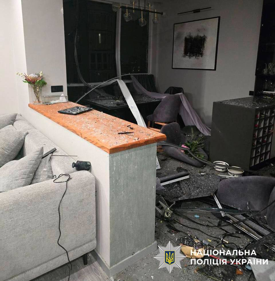 У Києві виявили два нерозірвані БпЛА після вечірньої атаки 22 жовтня 2025 року: фото