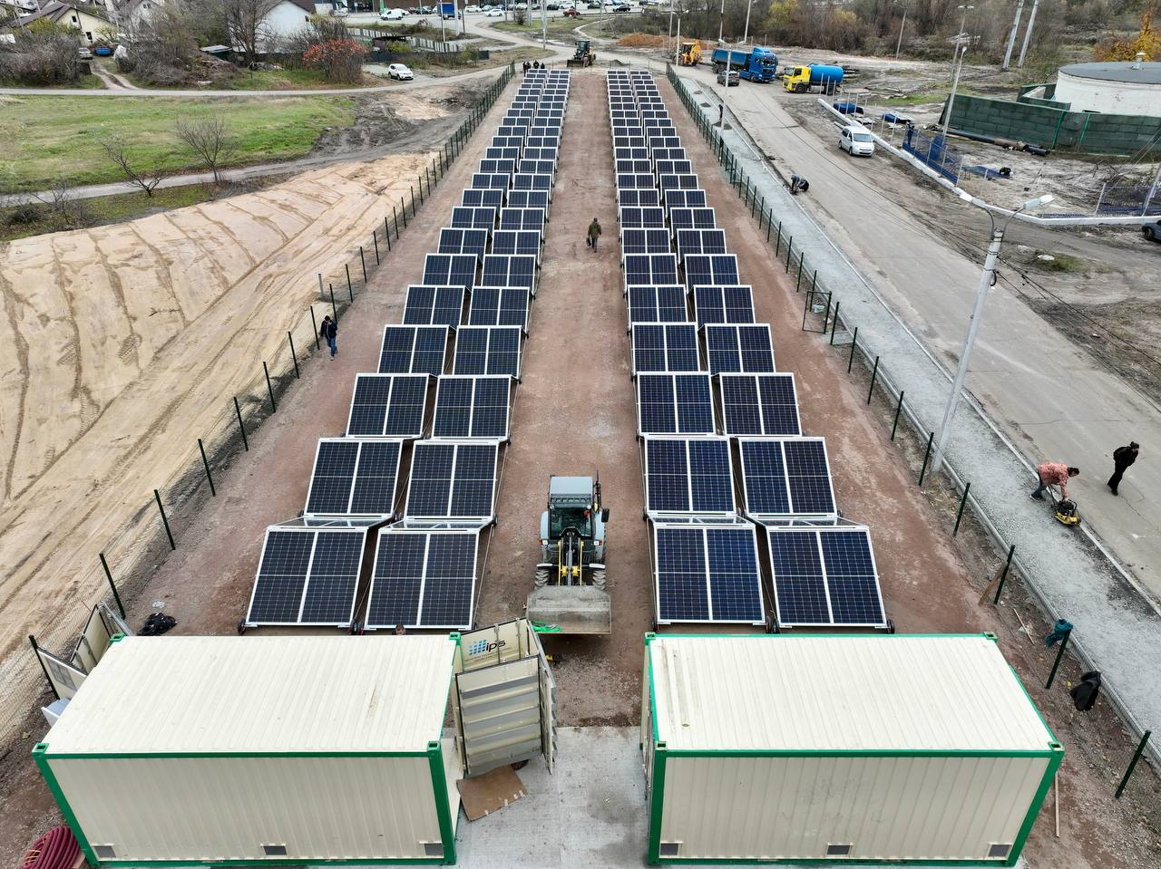 У Бучанській громаді на Київщині встановлюють чотири сучасні сонячні електростанції: деталі