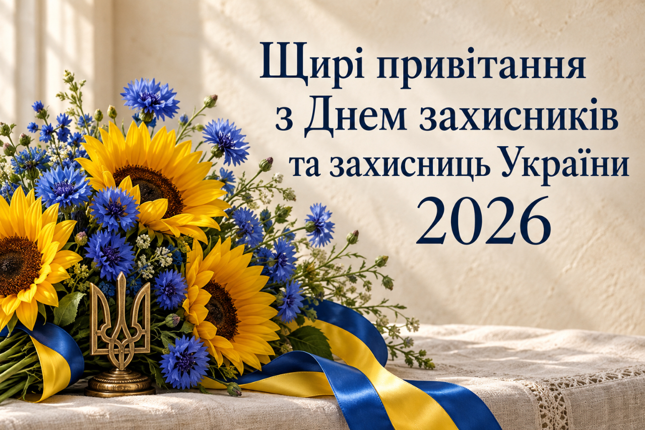 День захисника і захисниці України: привітання у віршах, прозі та листівках Привітання з Днем захисника і захисниці України 2026 у святкових листівках