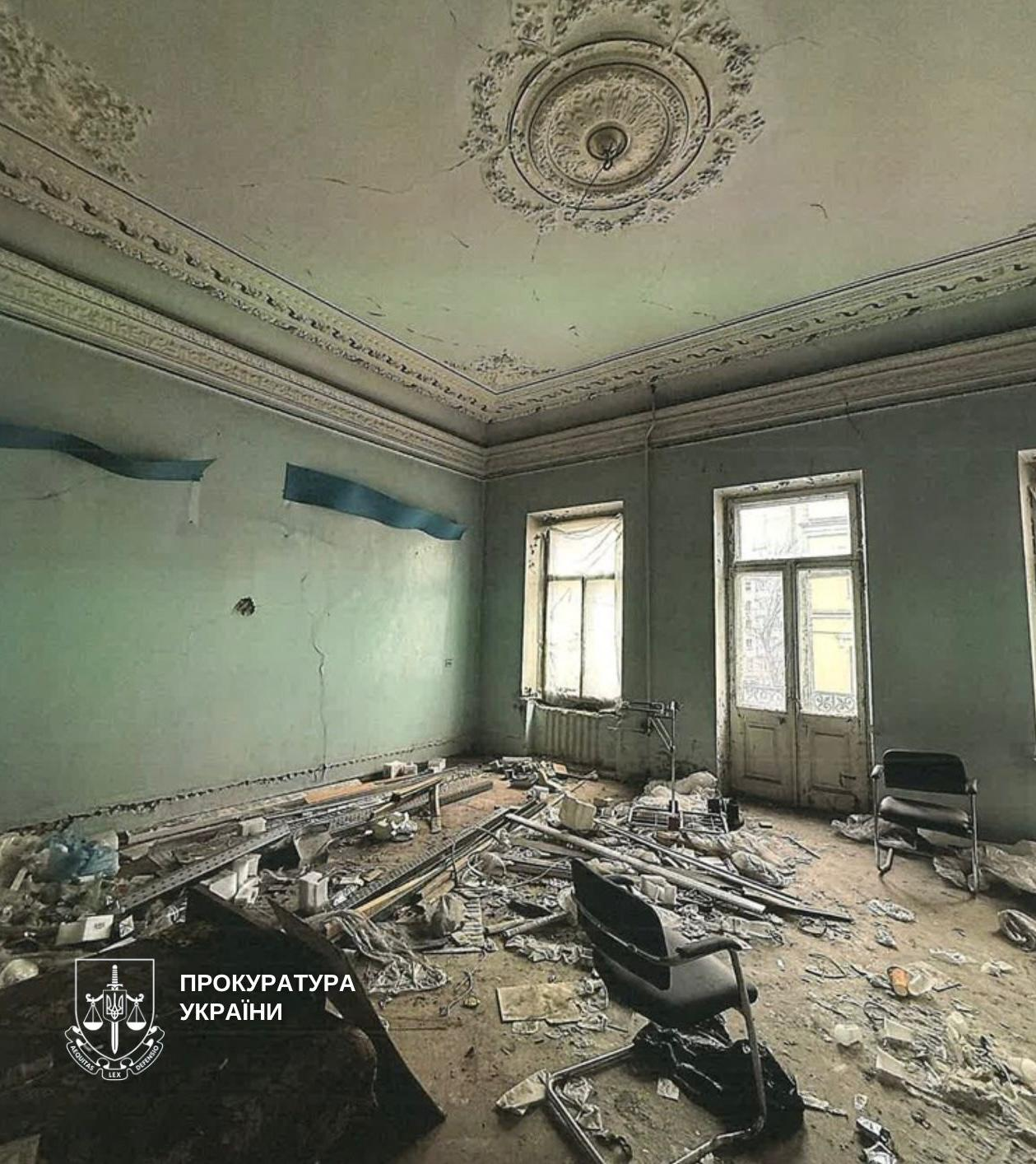 Будинок Вікентія Хвойки у Києві в аварійному стані: фото та подробиці