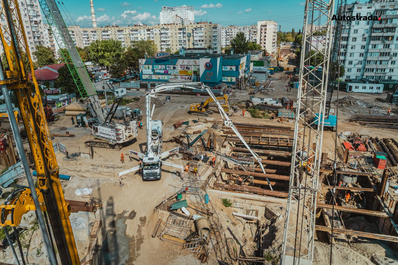 Будівництво метро на Виноградар у Києві триває: що роблять зараз