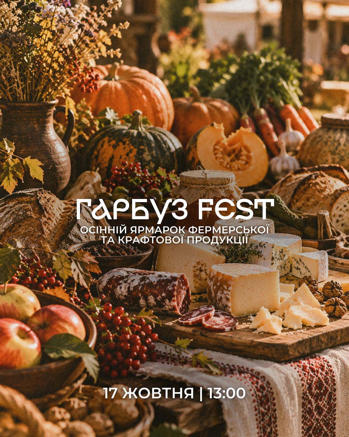 "Гарбуз Fest" в Музеї просто неба у Києві 17 жовтня 2026 року