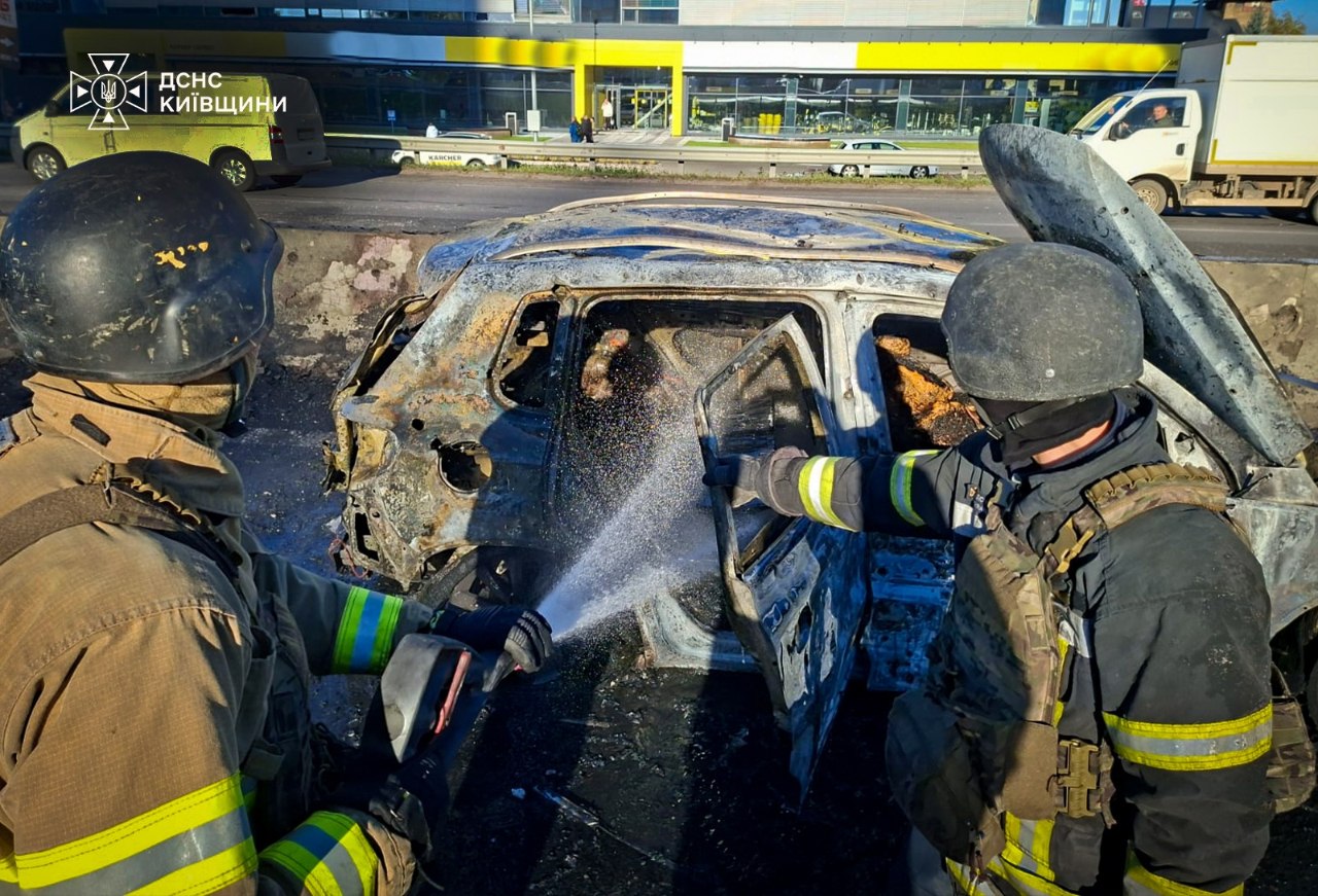 Ворожий безпілотник ударив поблизу траси Київ — Одеса біля ТЦ