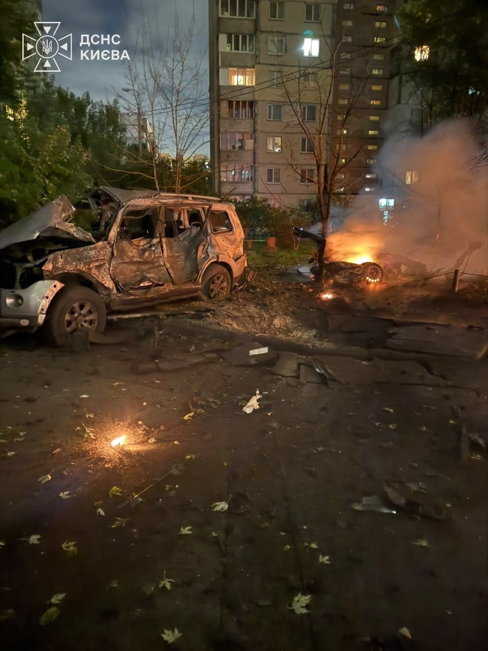Вночі росіяни атакували Київ дронами: двоє загиблих, є знеструмлення