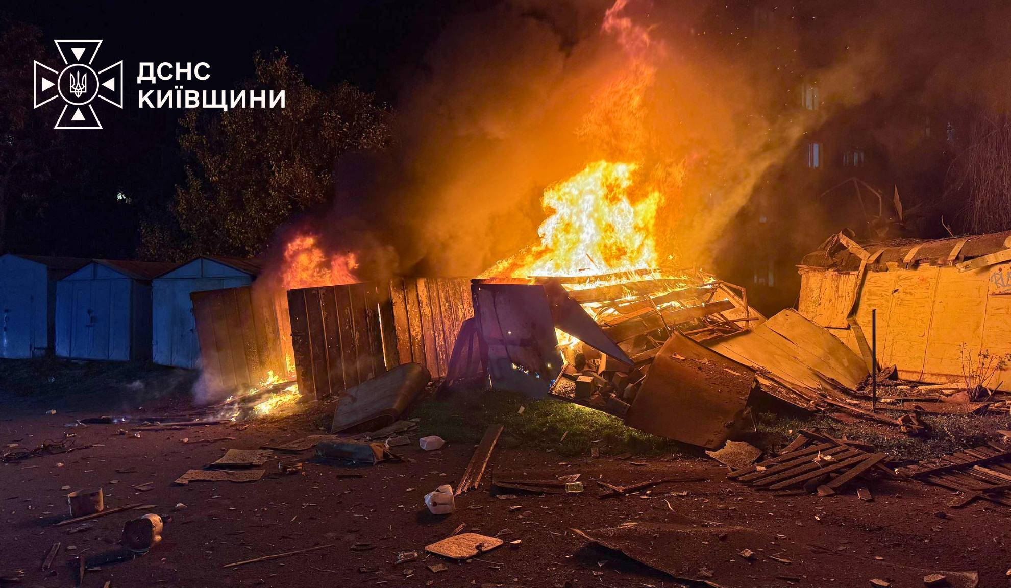 Удари по АЗС та енергооб’єктах: наслідки атак безпілотників на Київщину