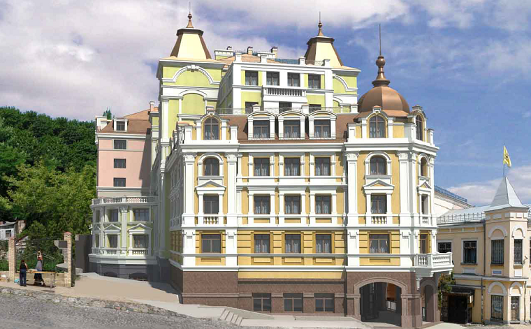На Андреевском спуске разрешили строить отель