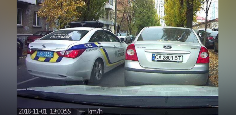 В Киеве полиция начала тестировать систему мобильной видеофиксации (видео) 
