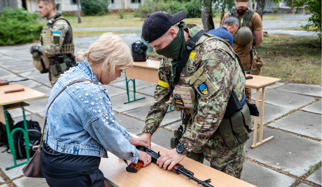 У Києві тривають безкоштовні заняття з підготовки до нацспротиву: як записатись