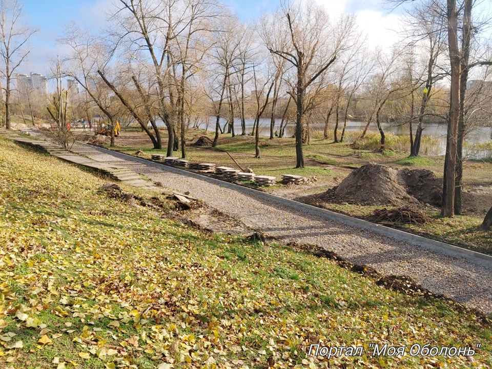 На озері Вербному розпочалася реконструкція зони відпочинку: що вже зробили