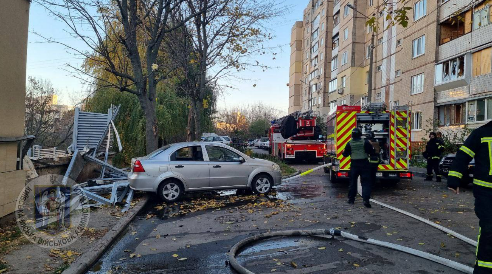 Нічна атака дронами на Київ сьогодні 7 листопада: подробиці про наслідки (фото)