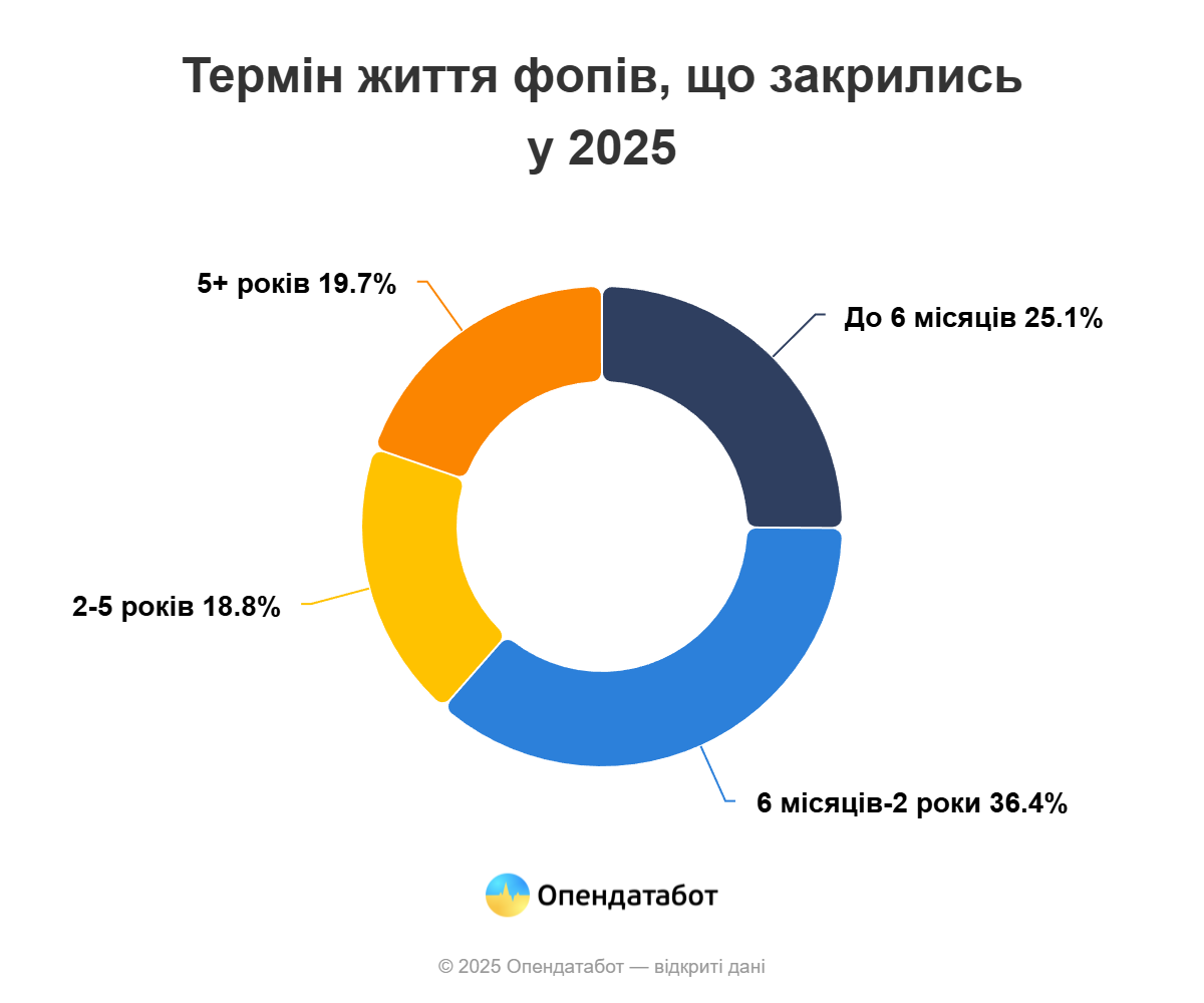 Понад 13 тис. ФОПів у сфері громадського харчування відкрили у 2025 році: скільки в Києві