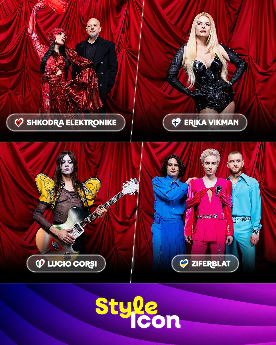 Гурт Ziferblat змагається за нагороду "Ікона стилю" на Євробаченні-2025