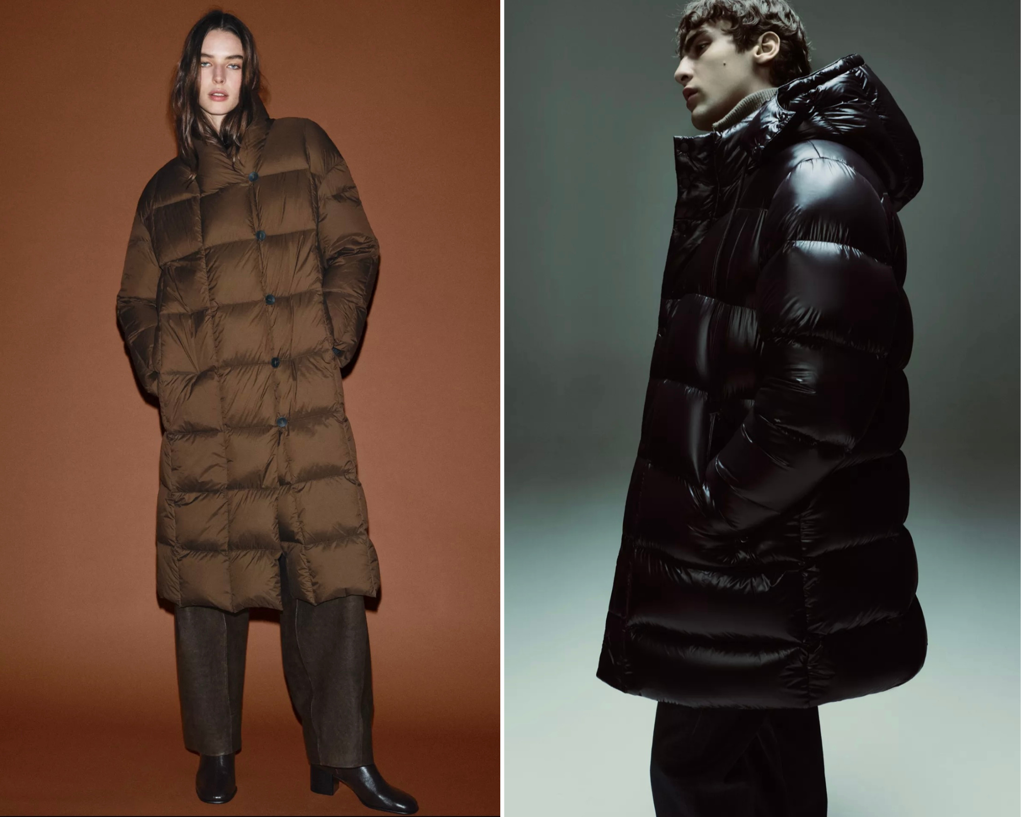 Обʼємні пуховики: тренди зими 2026 Обʼємні пуховики: тренди зими 2026