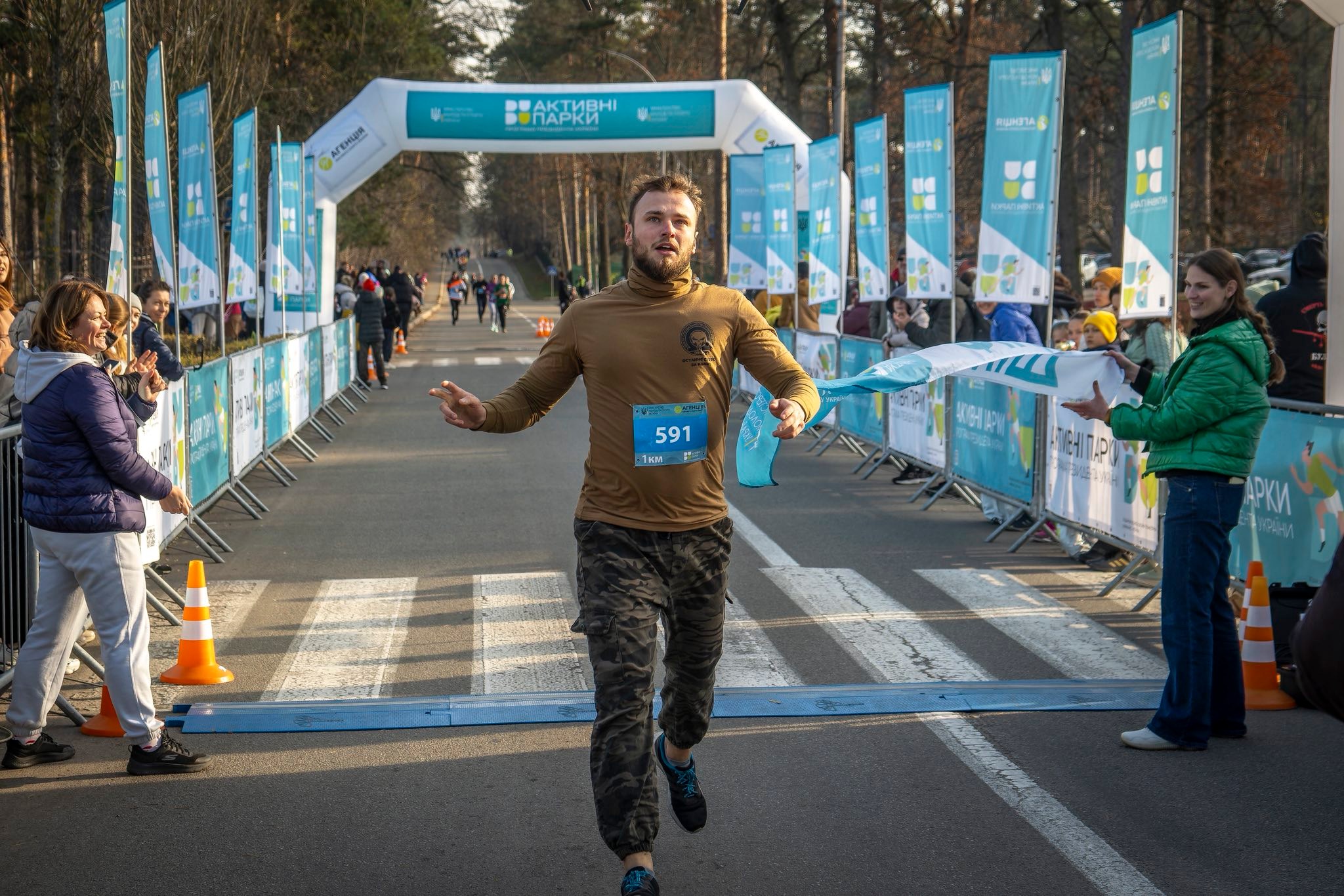 Буча провела сотий ювілейний спортивний забіг Буча провела сотий ювілейний спортивний забіг