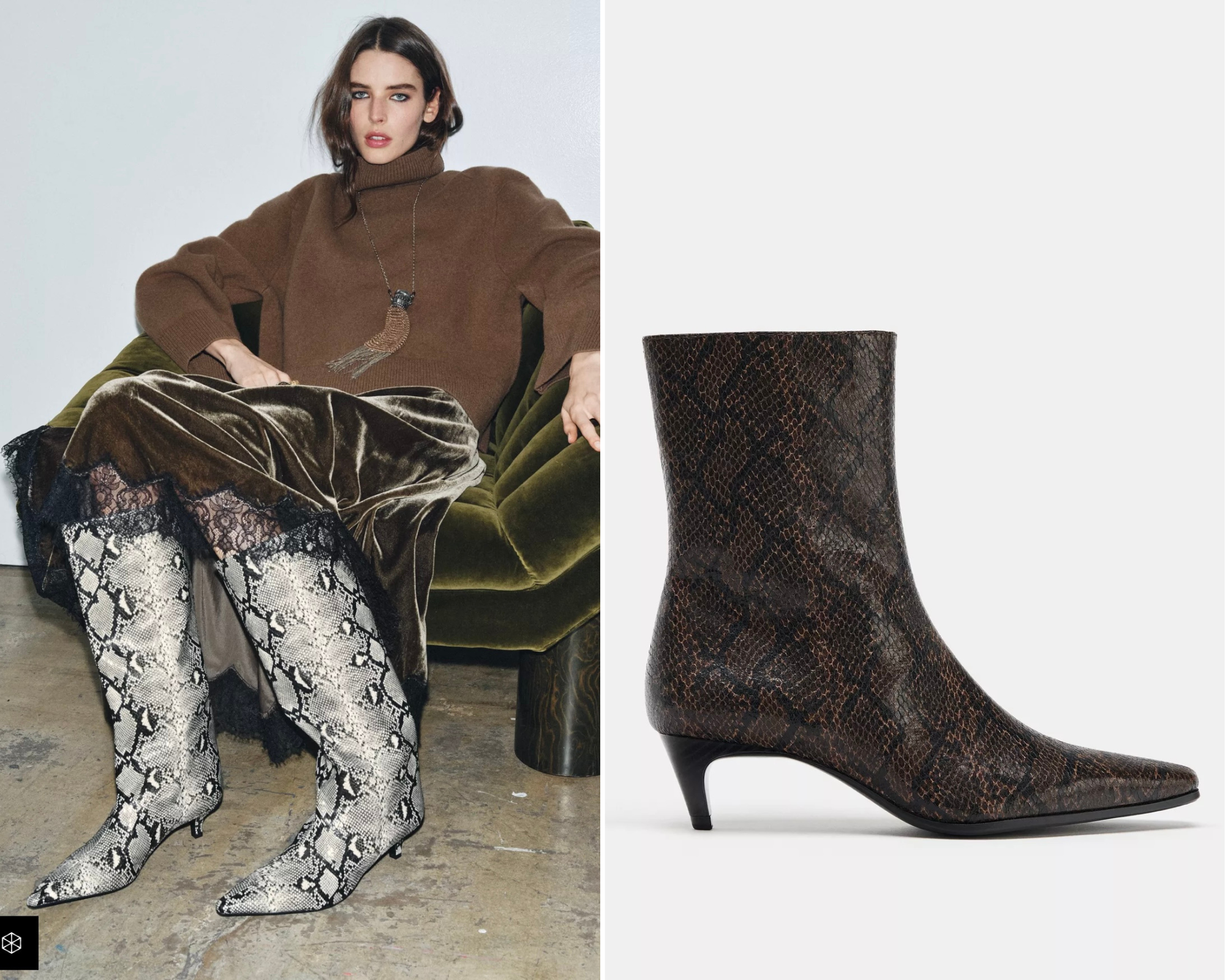 Тренди зимового взуття: анімалістичний принт