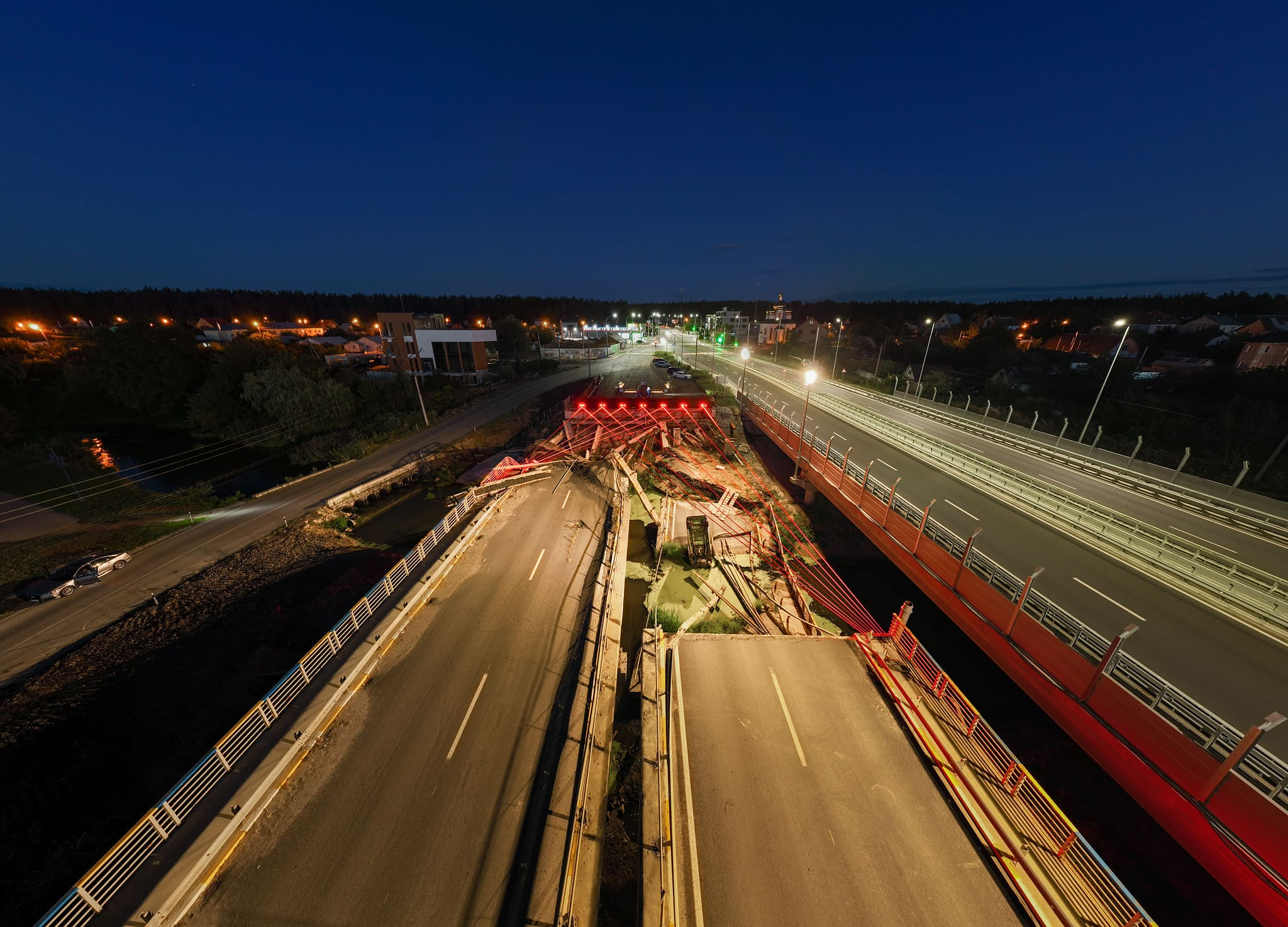 Інсталяція "Дорога життя" в Ірпені на Київщині отримала відзнаку на конкурсі світлового дизайну