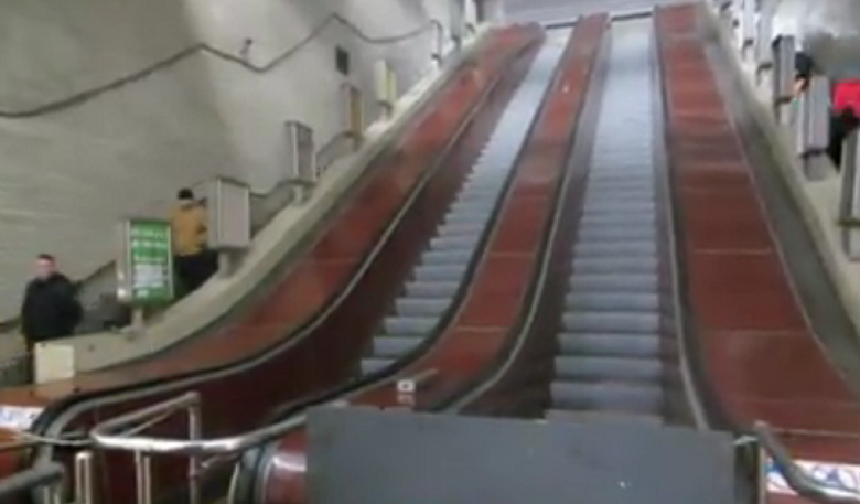 Эскалаторы на Старовокзальной скоро заработают (видео)