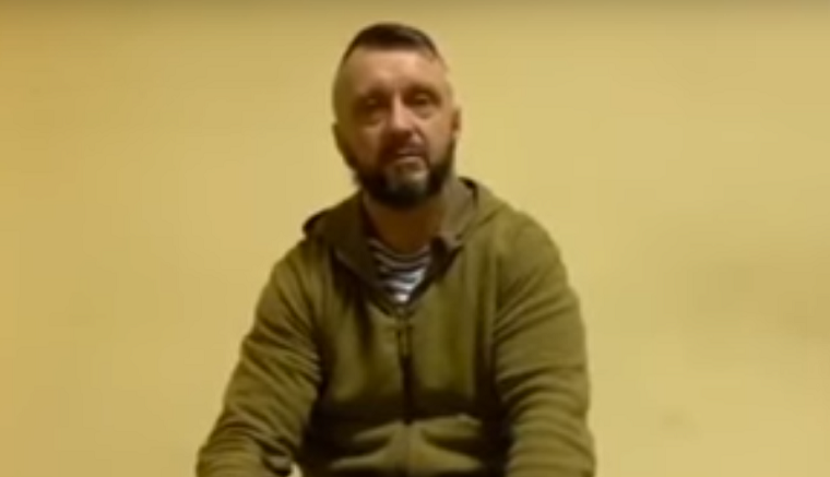 Убийство Шеремета: Андрей Антоненко записал видеообращение из изолятора (видео)