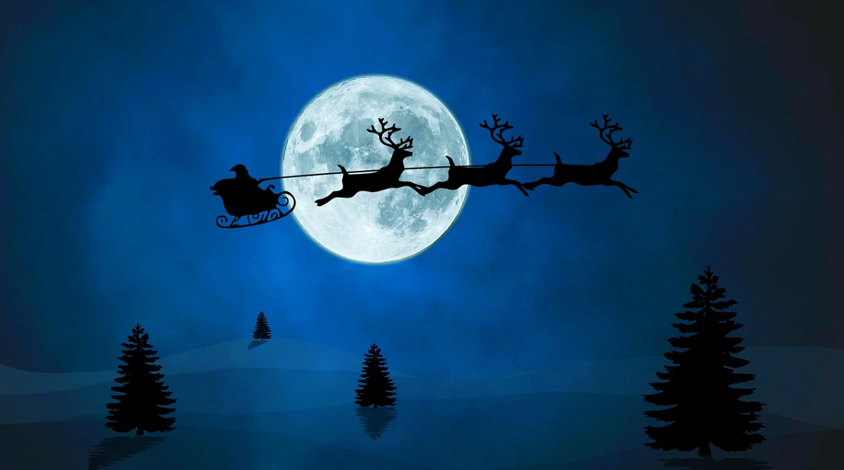 Санта-Клаус отправился в кругосветный полет: когда он будет над Украиной