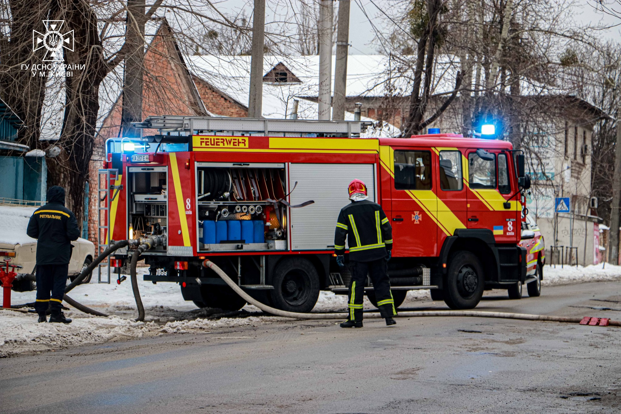 У Голосіївському районі столиці сталась пожежа