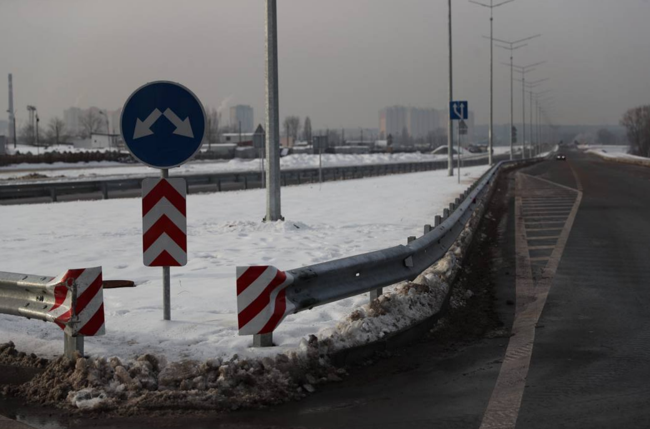 На Оболоні офіційно відкрили Велику кільцеву дорогу