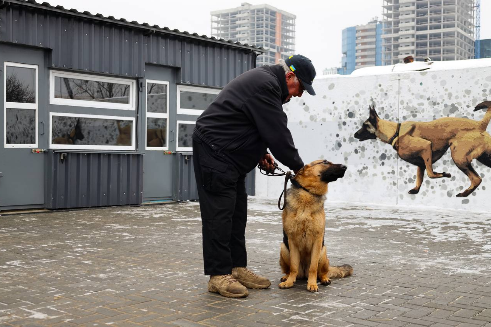 У Києві відкрили кінологічний центр для службових собак "Укрзалізниці": фото