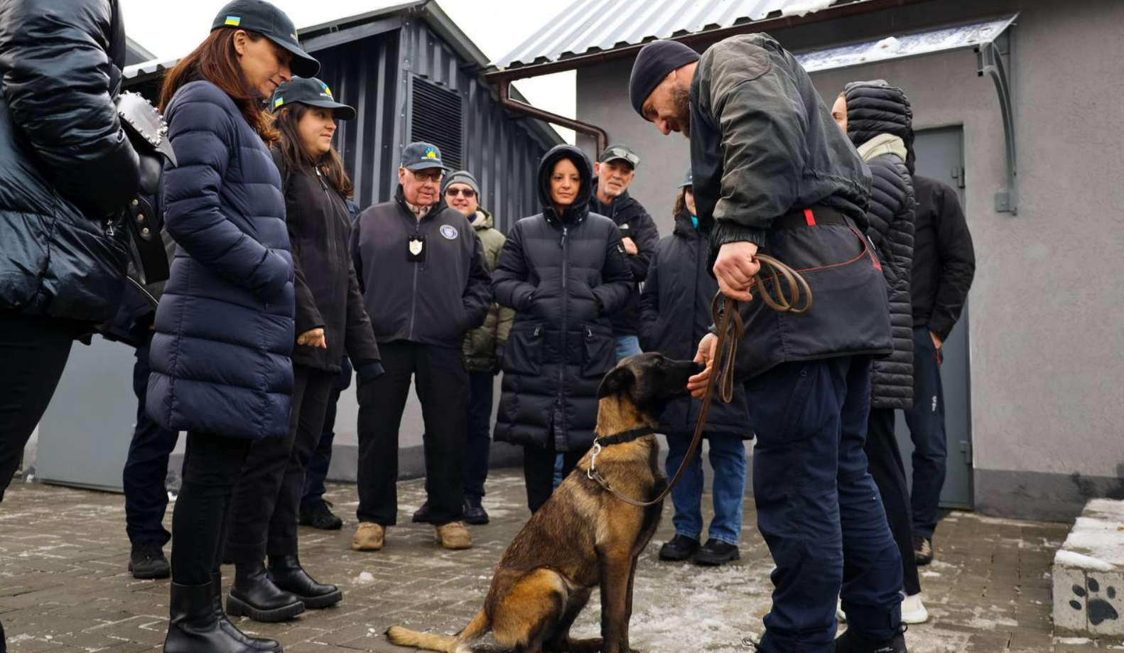 У Києві відкрили кінологічний центр для службових собак Укрзалізниці: фото