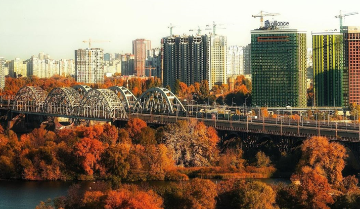 Температура повітря у листопаді в Києві перевищила кліматичну норму