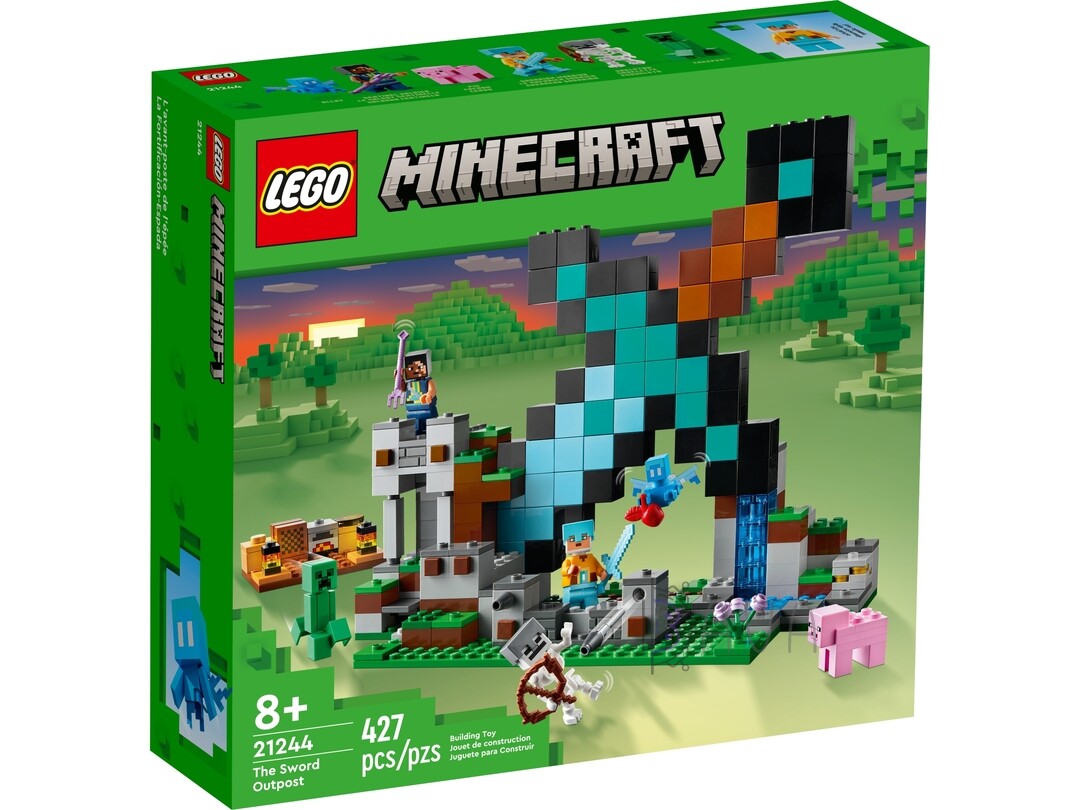 Подарунки на Святого Миколая: Lego Minecraft