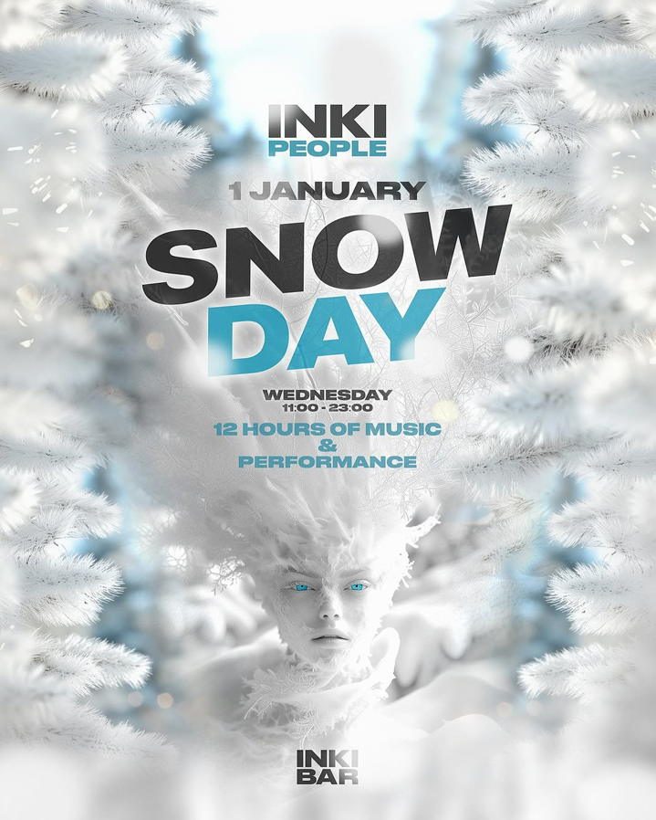 SNOW DAY в INKI BAR 1 січня 2025 у Києві