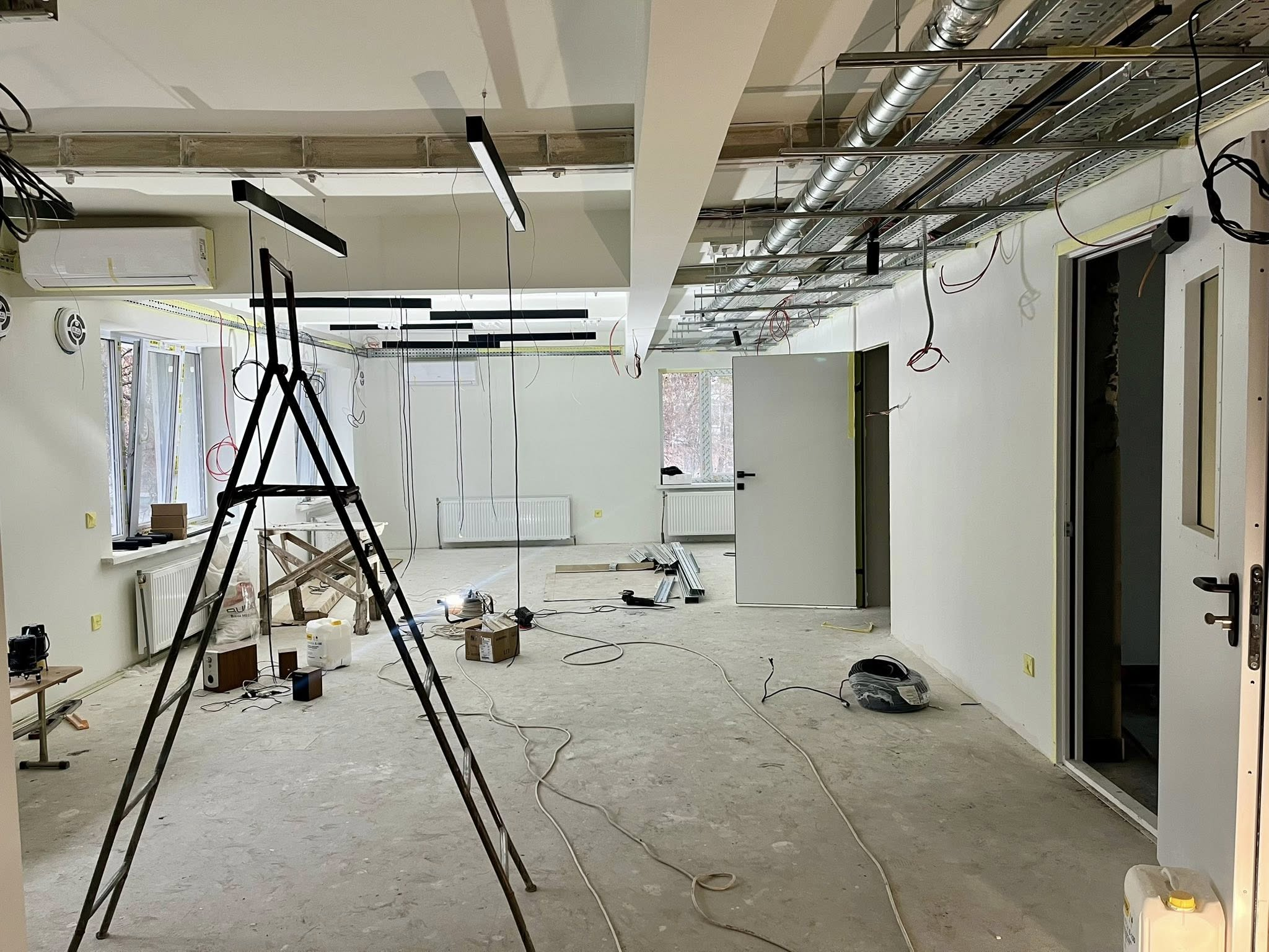 Фото: Марина Хонда / Facebook У Києві завершують будівництво Інтеграційного Хабу для ВПО: що там буде