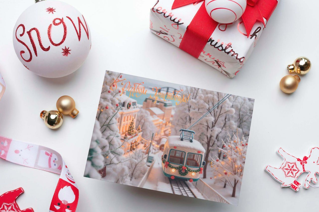 Управління туризму та промоцій Київської міської державної адміністрації Містянам даруватимуть різдвяні листівки із туристичними локаціями Києва: як і де отримати