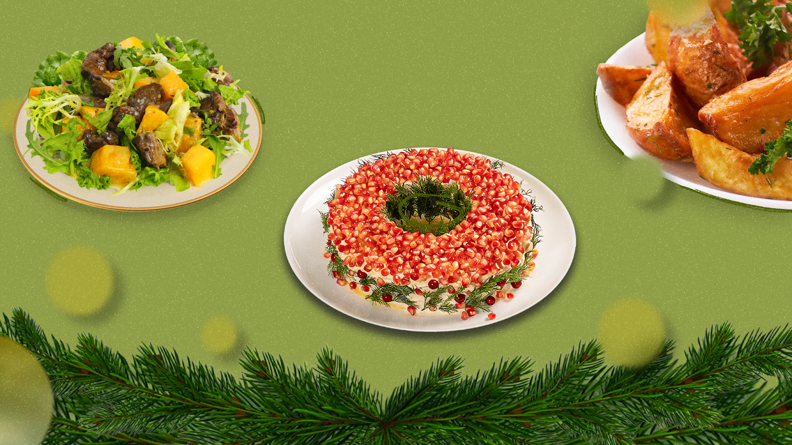 Салати та гарніри у NOVUS до свят