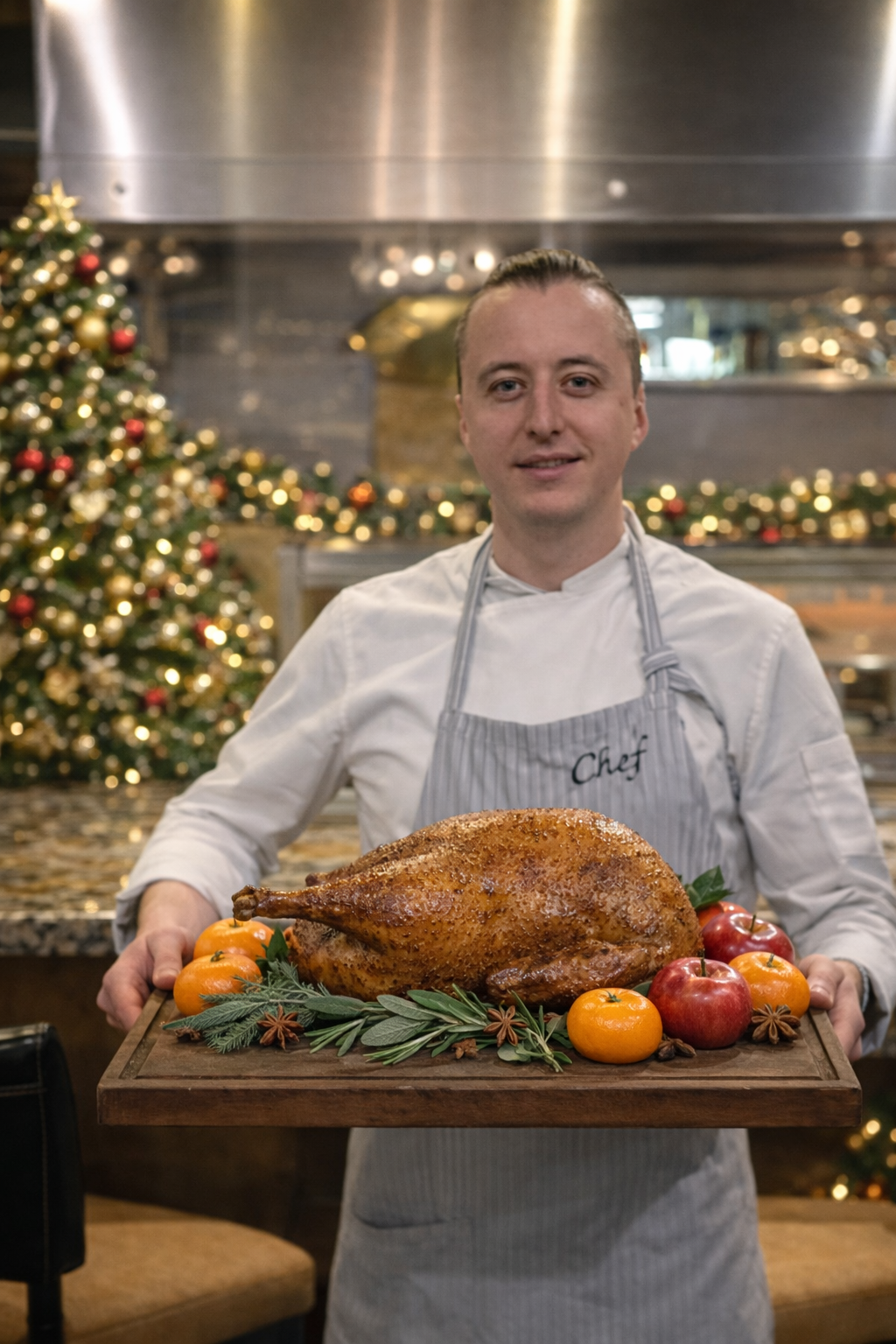 Святкове меню до сімейних новорічних свят від Sam’s Steak House у Києві Новорічні кошики 2025-2026: де замовити готові страви до святкового столу