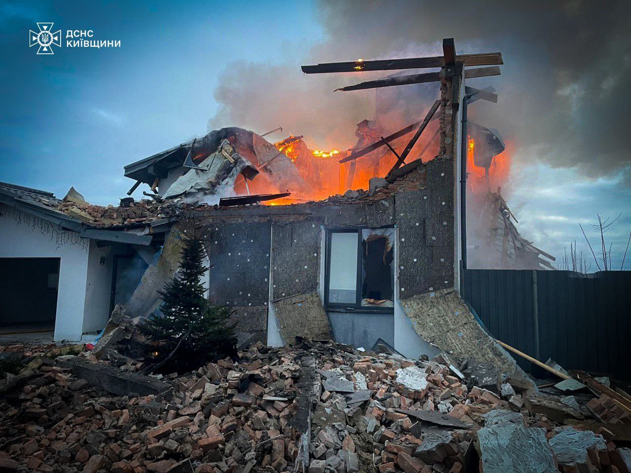 Масована російська атака&nbsp;23 грудня на Київщину